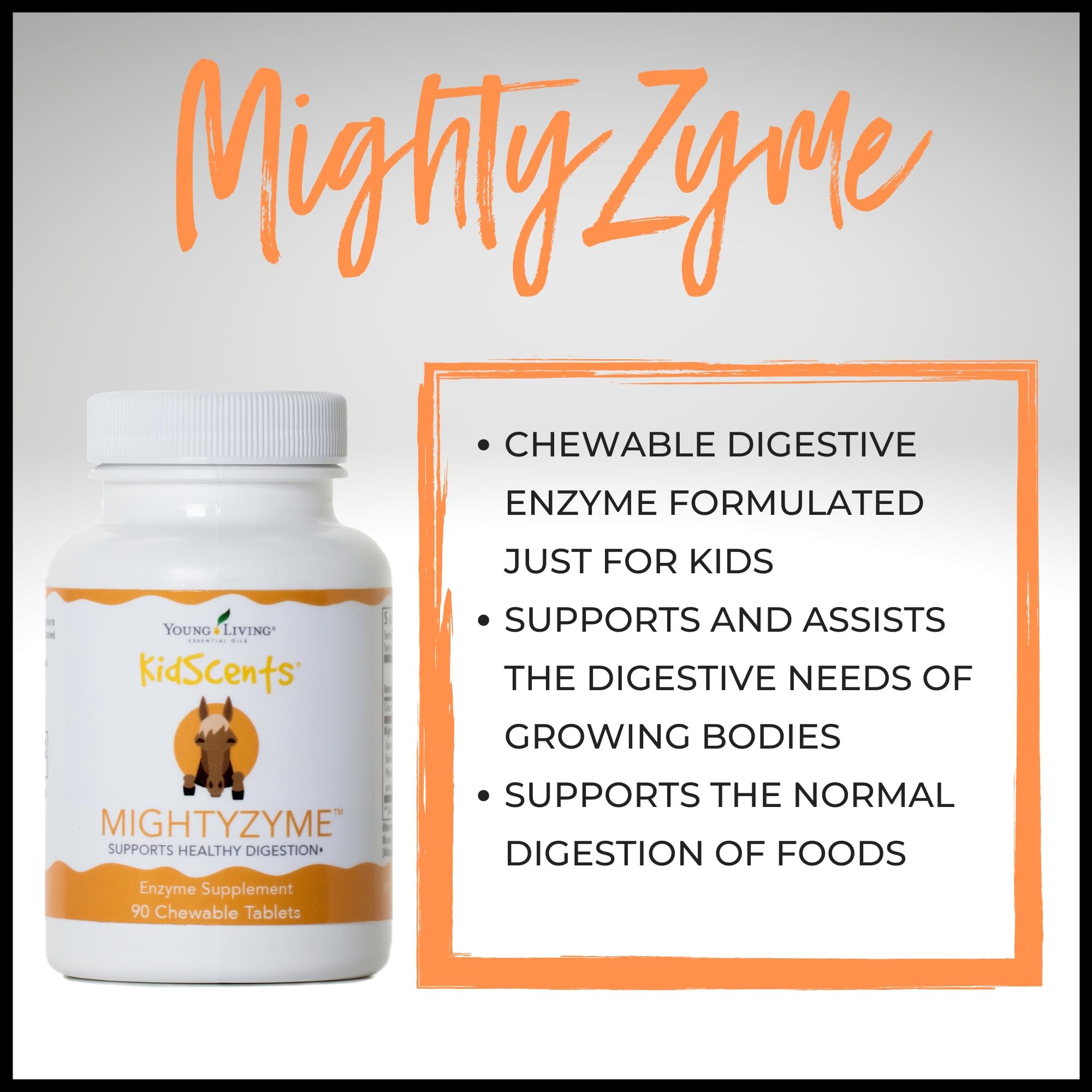 Routine quotidienne des enfants avec MightyZyme, simplicité assurée.