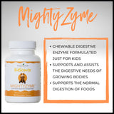 Routine quotidienne des enfants avec MightyZyme, simplicité assurée.