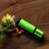 Ingrédients mandarine, gingembre et fenouil, parfum frais et apaisant.