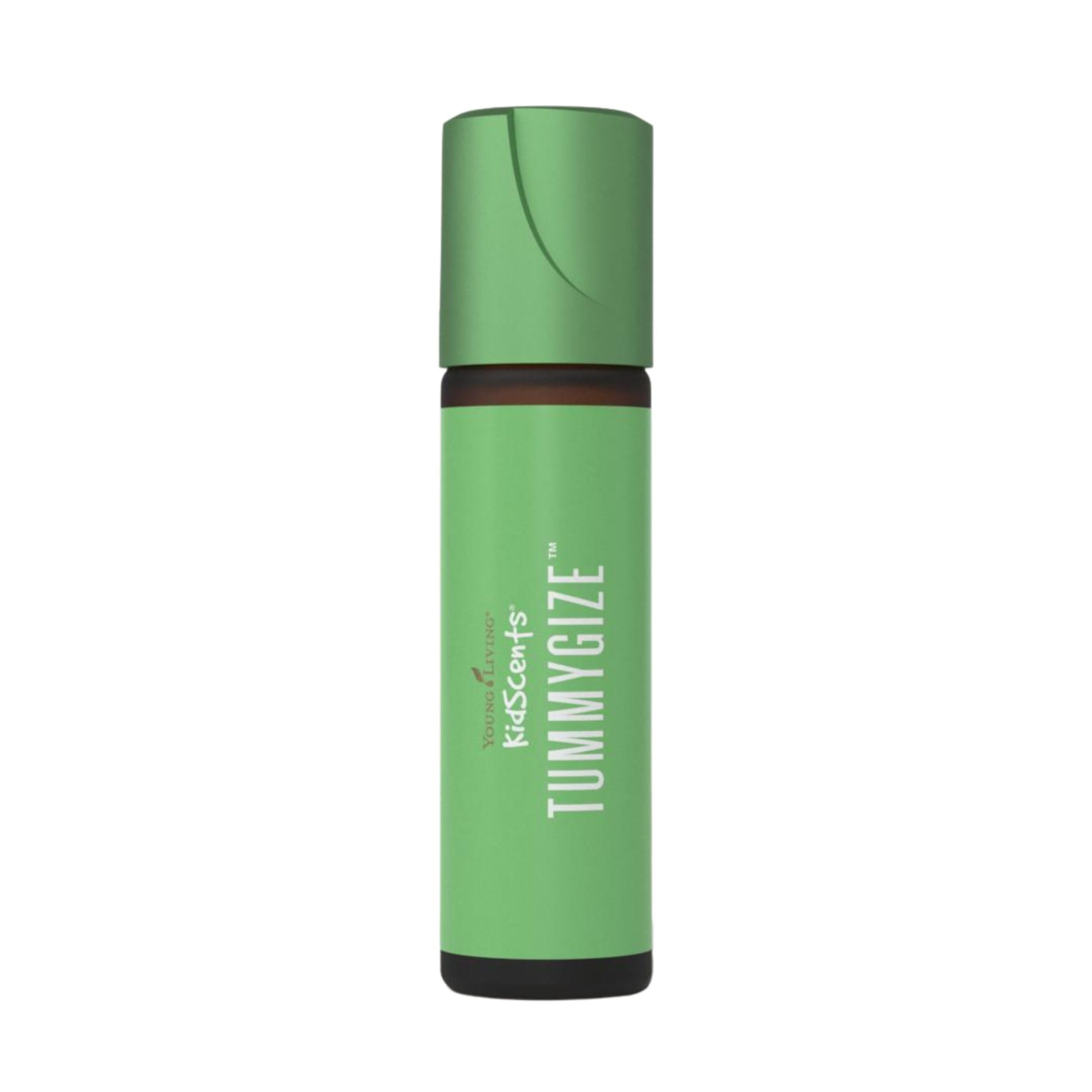 Bouteille KidScents TummyGize Young Living prête pour une utilisation rapide et douce.