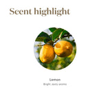 Young Living Lemon – note zeste rafraîchissante pour rituels domestiques doux.