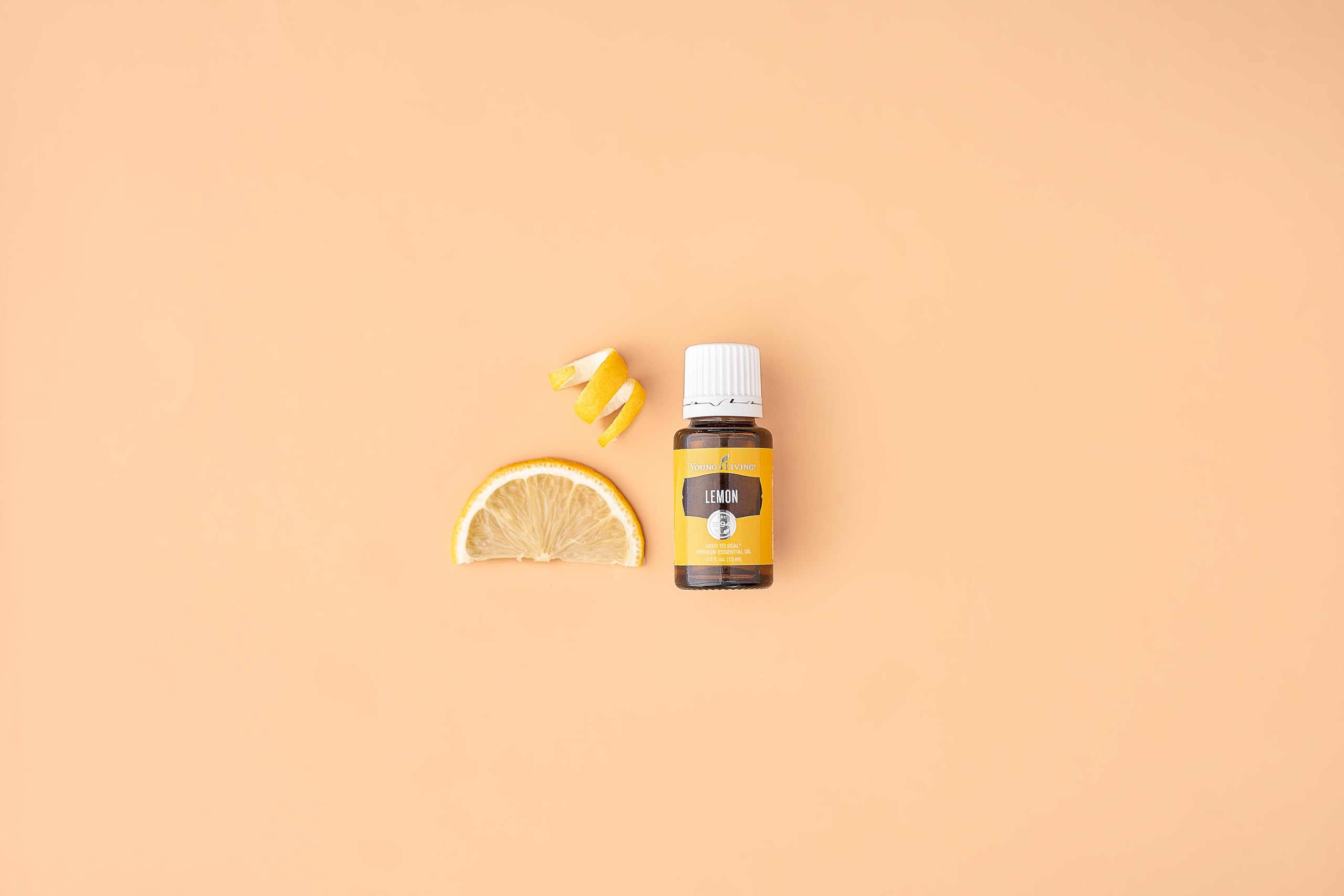 Young Living Lemon – huile naturelle sans additifs, parfum pur.