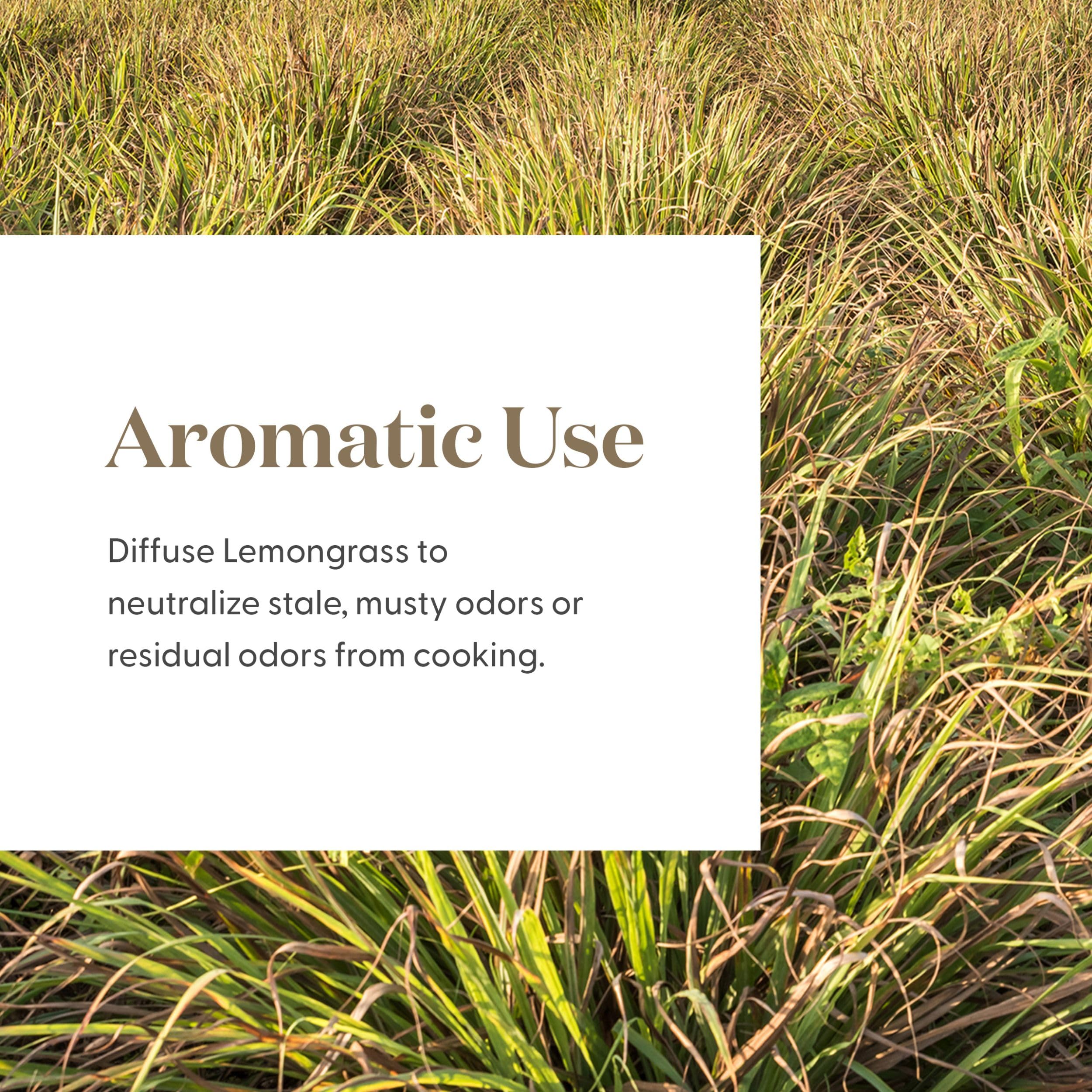 Utilisation maison de Lemongrass Young Living dans une routine bien-être.