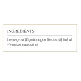 Propriétés nettoyantes naturelles de Young Living Lemongrass Vitality, arôme citronné