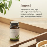 Young Living Life 9 Probiotique – etiquette: emballage clair indique les 9 souches et 17 milliards.