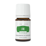 Young Living Lime Vitality, bouteille – idéale pour relever vos plats avec une saveur citrique.