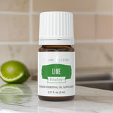 Young Living Lime Vitality, gouttes – pratique pour assaisonner plats et boissons.