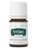 Young Living Menthe Poivrée, bouteille 5 ml, arôme frais pour diffusion