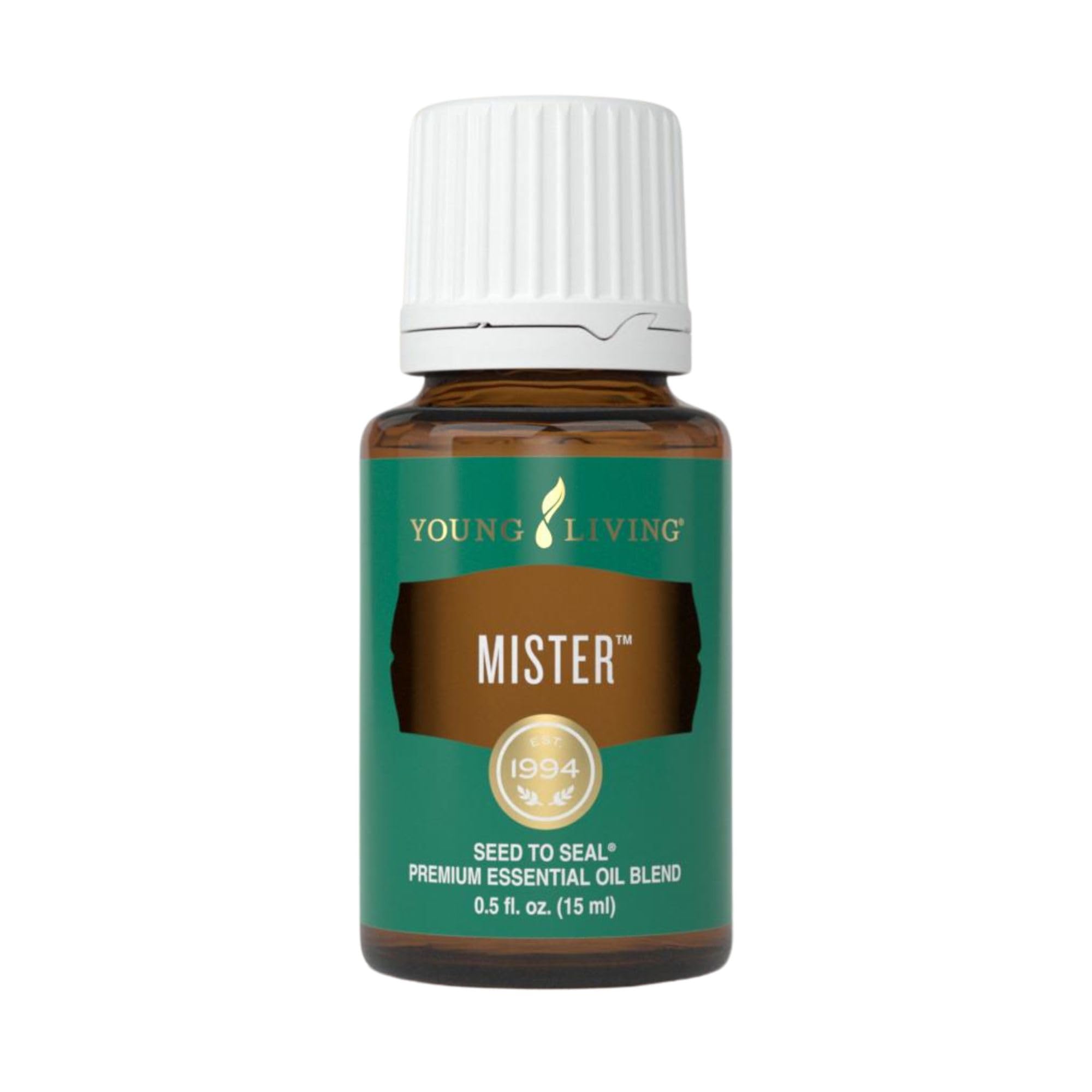 Young Living Mister Premium – bouteille huile équilibre hormonal pour soutien potentiel au bien-être.