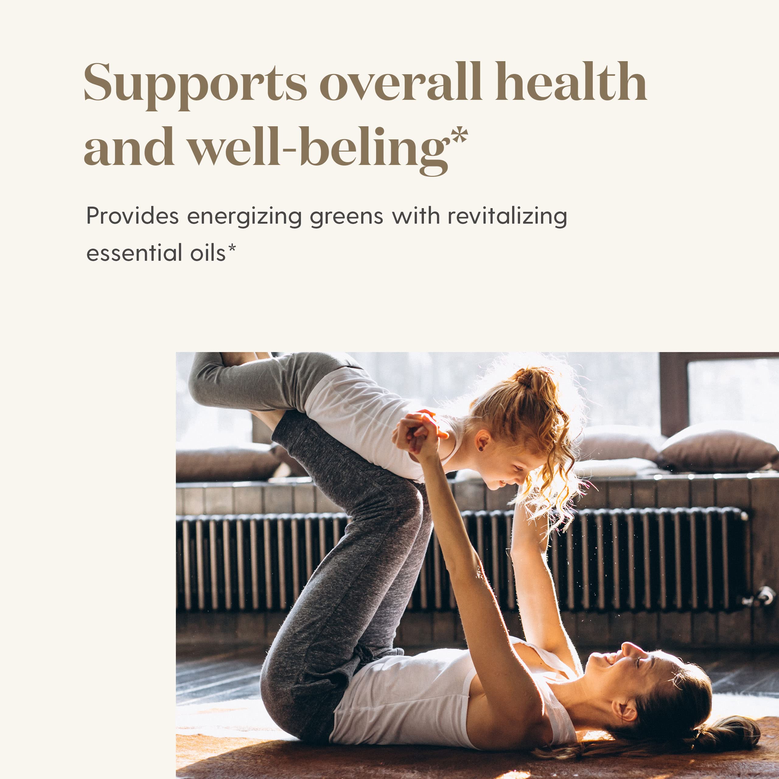 Young Living MultiGreens, composition capsules avec ingrédients végétaux clés