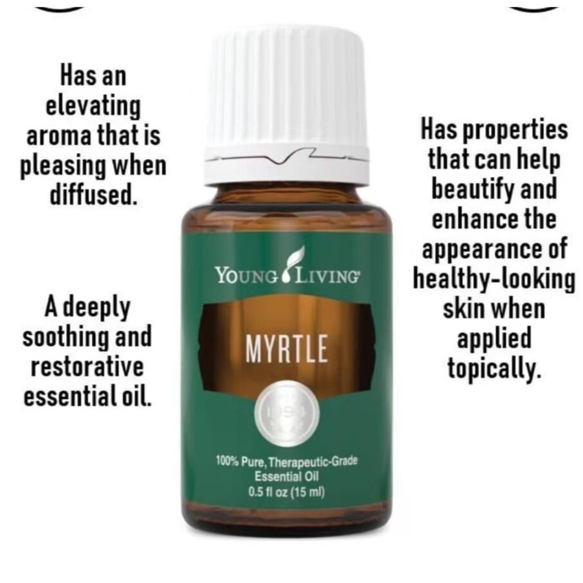 Myrte Young Living utilisée en diffuseur pour ambiance revitalisante
