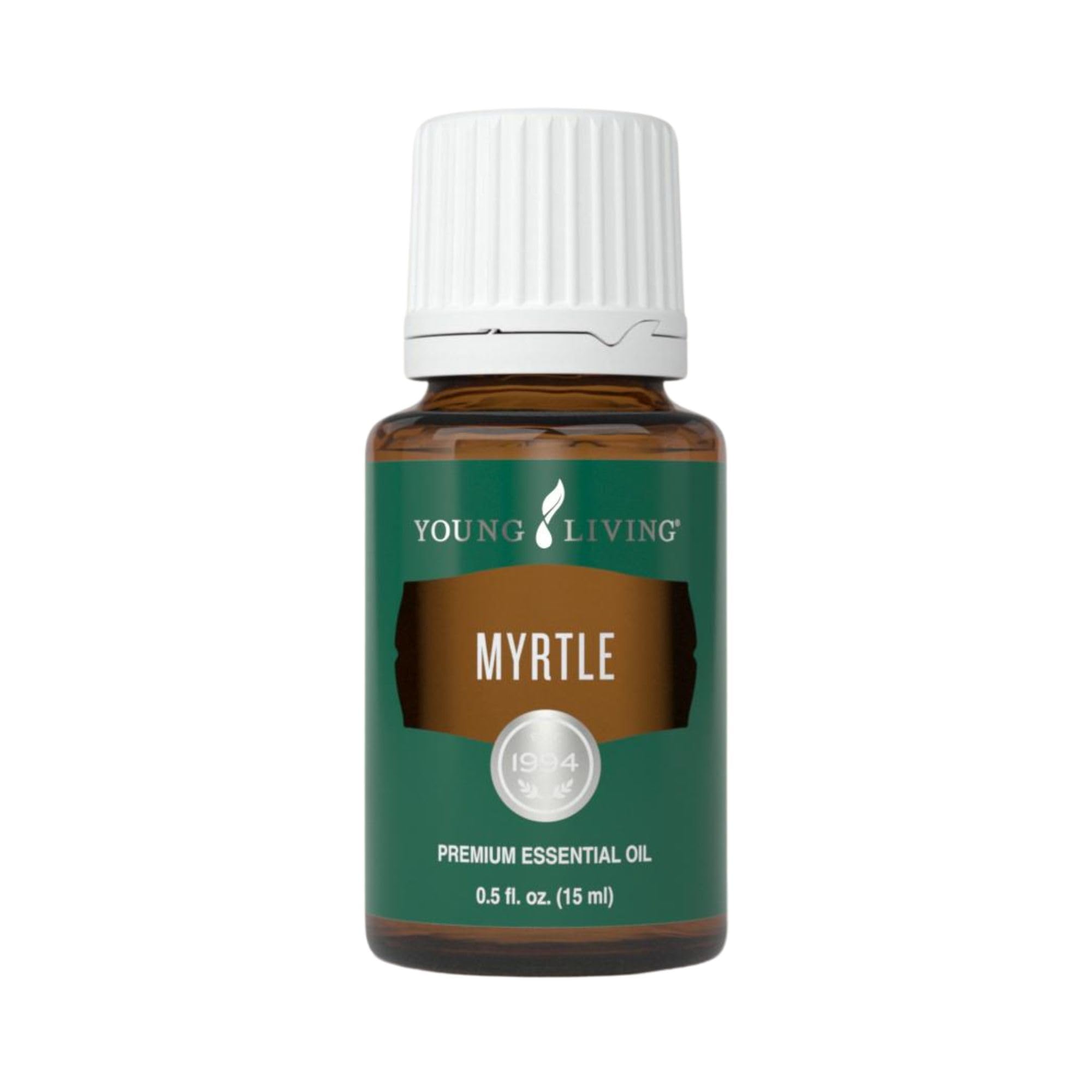 Young Living Myrtle huile essentielle en bouteille pour peau et cheveux éclatants