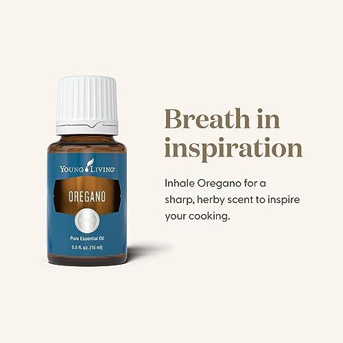Diffusion aromatique d'huile d'origan Young Living pour une ambiance naturelle.