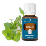 Application topique diluée avec l'huile d'origan Young Living.