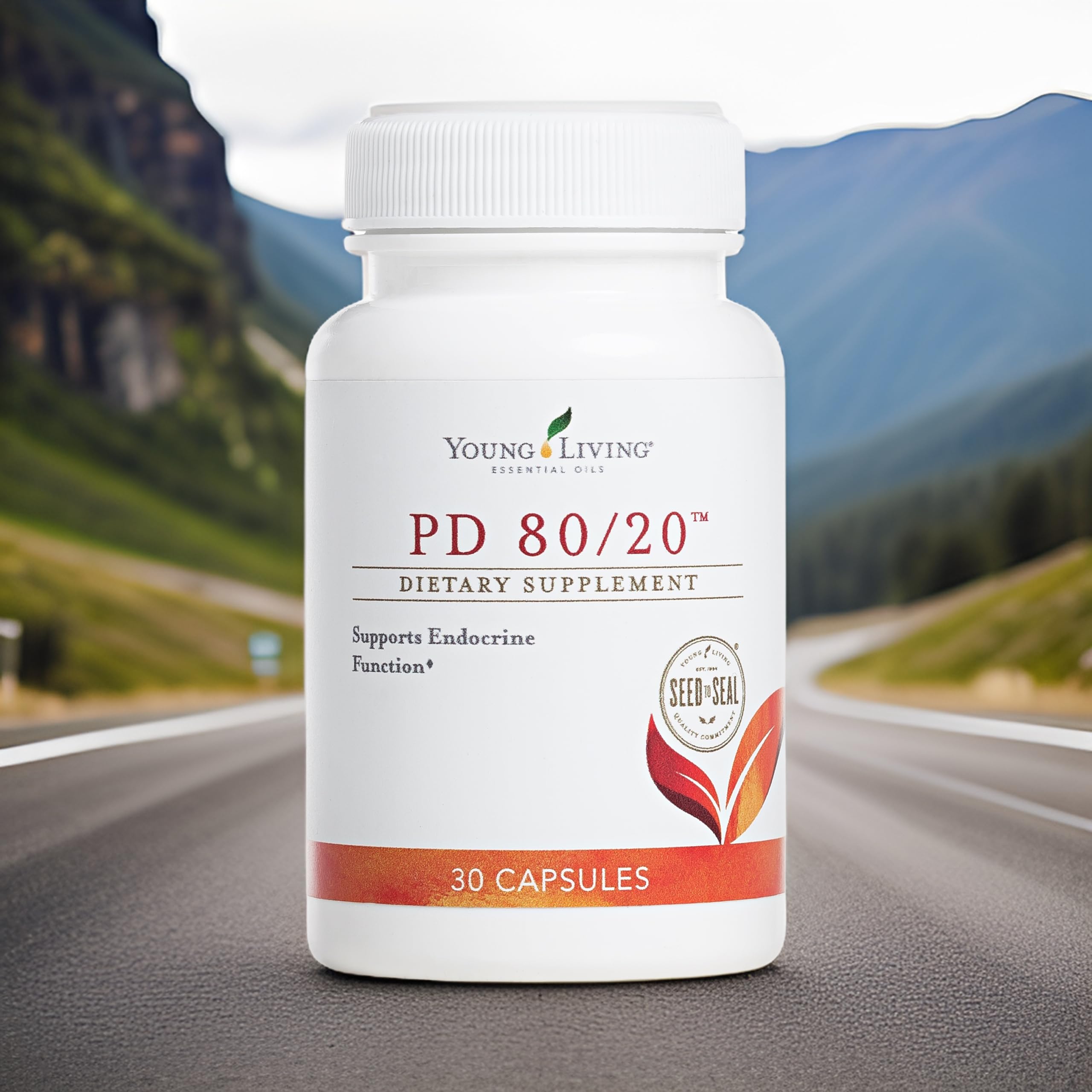 Boîte PD80/20 Young Living compacte et pratique pour le quotidien