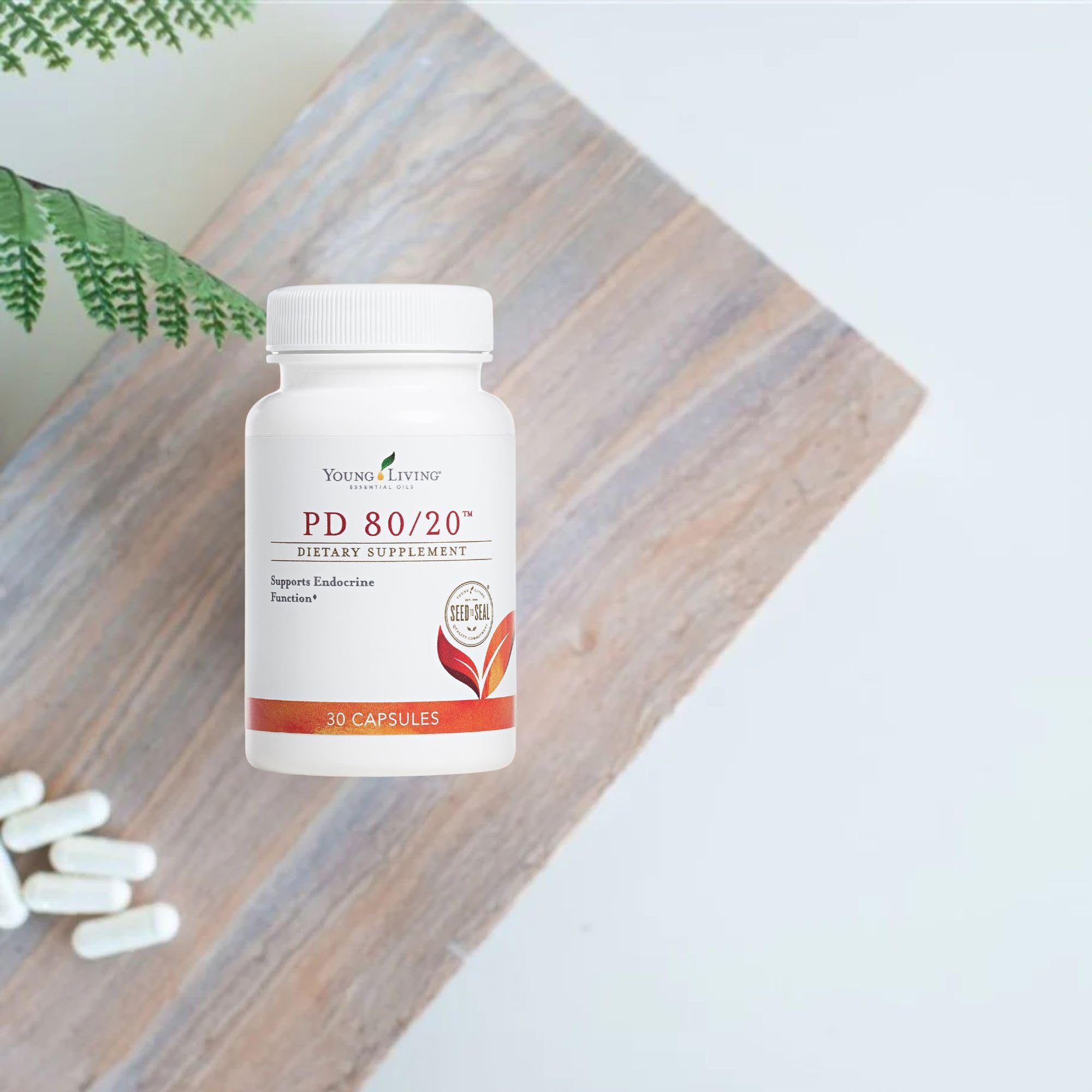 Young Living PD80/20 gélules : formulation unique pour soutenir énergie et équilibre hormonal