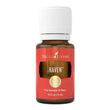Young Living Raven - parfum d'aromathérapie pour bain relaxant.