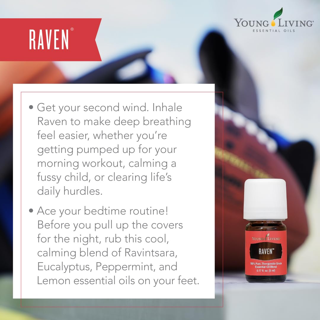 Usage quotidien Raven — parfum léger et naturel.