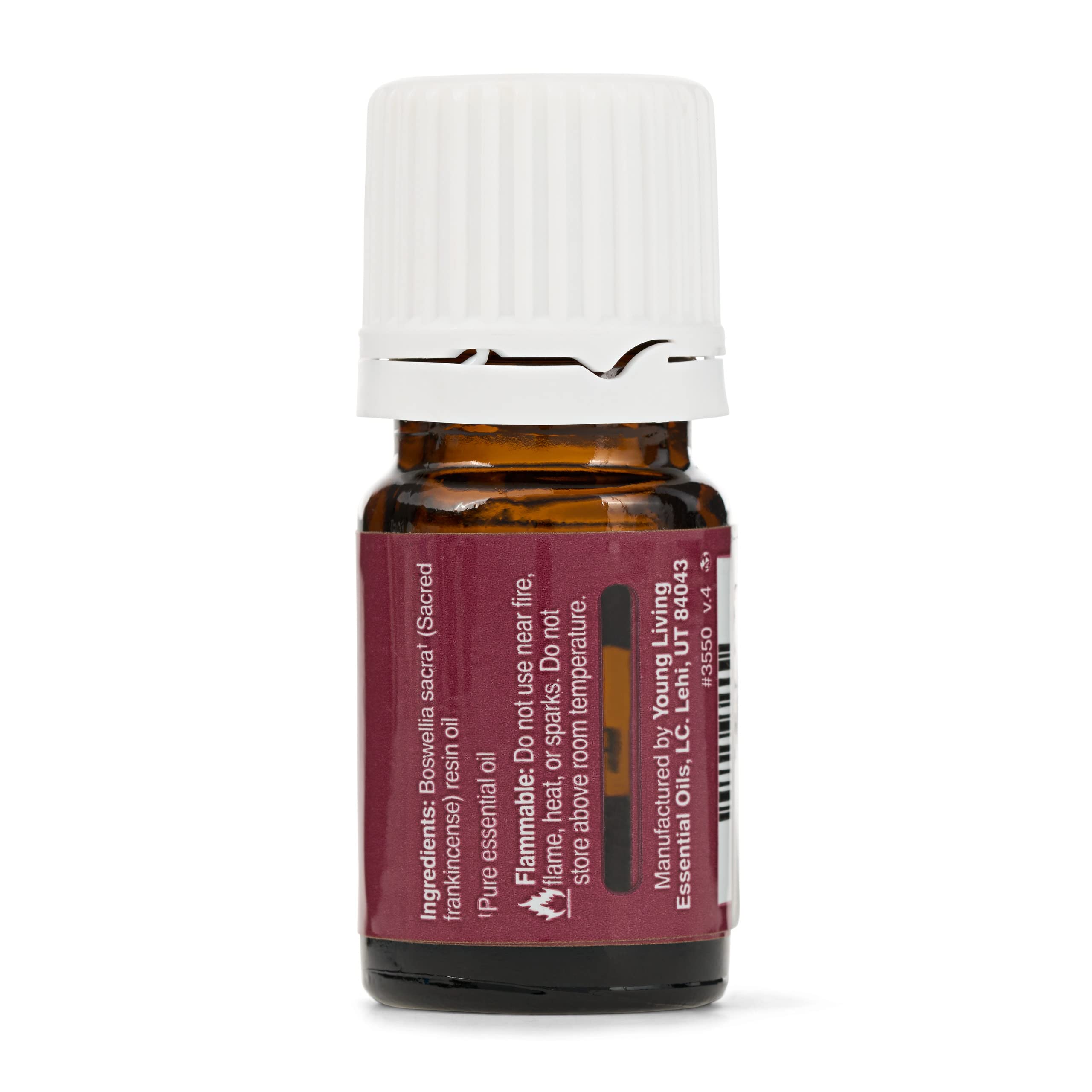 Young Living Sacred Frankincense, appliquez après dilution pour soin quotidien et bien-être.