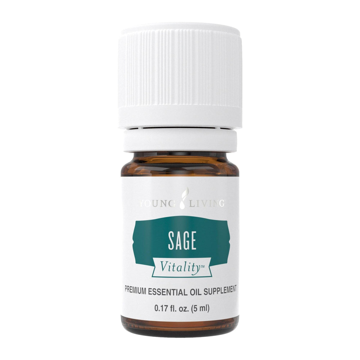 Young Living Sage Vitality, bouteille 5ml, idéale pour cuisiner et rituels purifiants