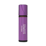 Bouteille SleepyIze Roll-On Young Living prête pour la routine nocturne.