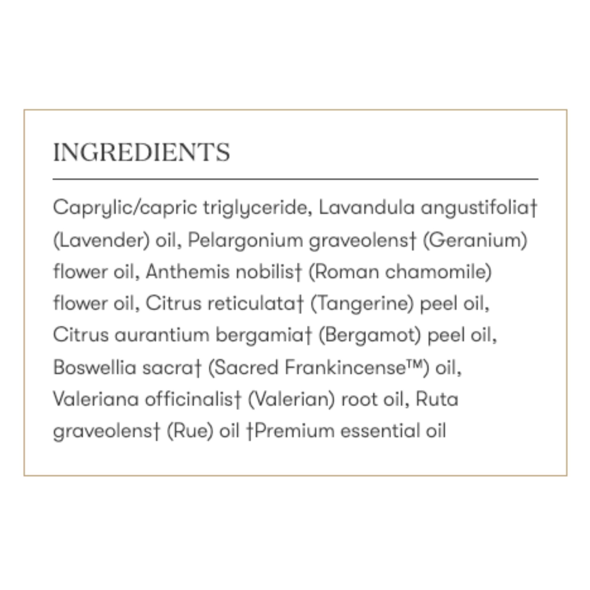 Applicateur SleepyIze Roll-On Young Living en premier plan.