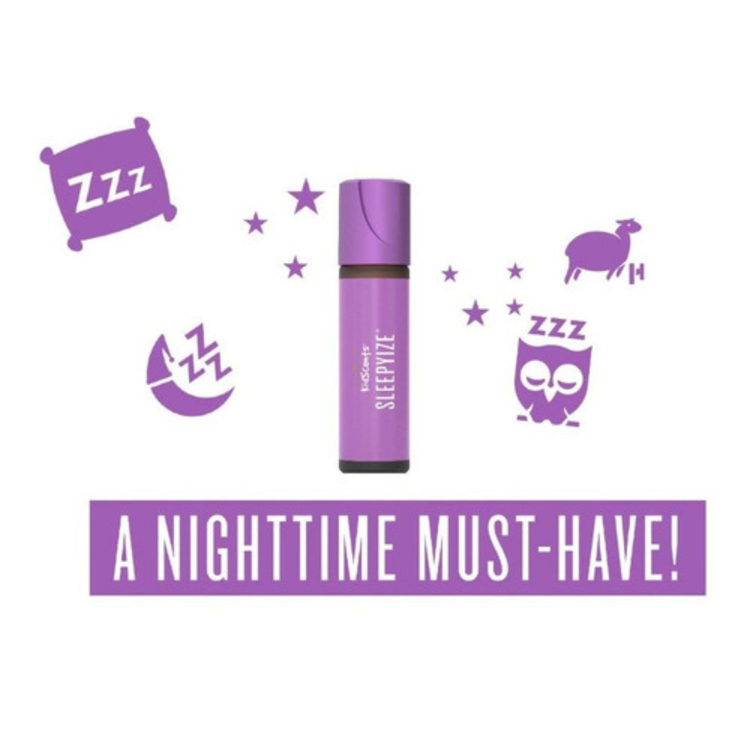 SleepyIze voyage compact : flacon prêt à emporter.