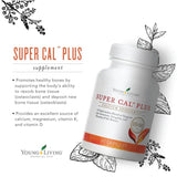 Capsule en premier-plan avec Young Living Super Cal Plus, dosage simple et pratique.