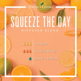 Young Living Tangerine dégage une palette rafraîchissante idéale pour les espaces.