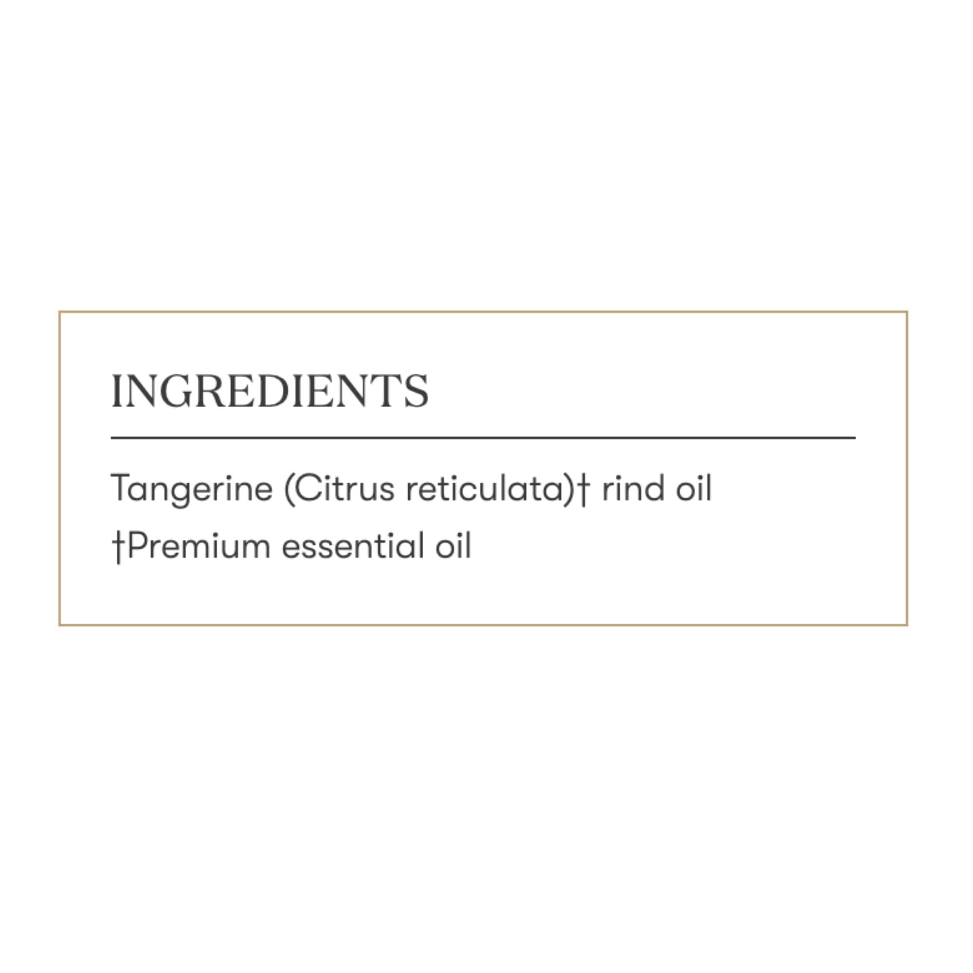 Conseils de dosage Tangerine Vitality pour recettes et boissons