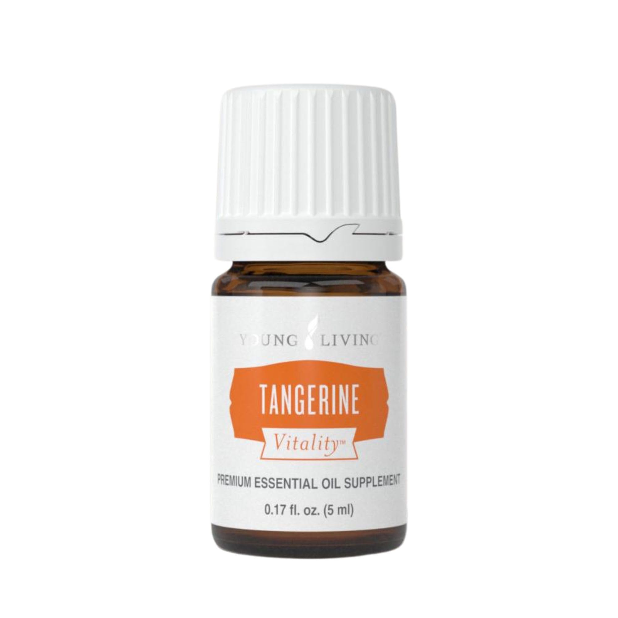 Flacon Young Living Tangerine Vitality 5 ml prêt pour aromathérapie et saveurs