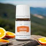 Pipette doseuse sur Tangerine Vitality pour ajouter une touche d'agrumes