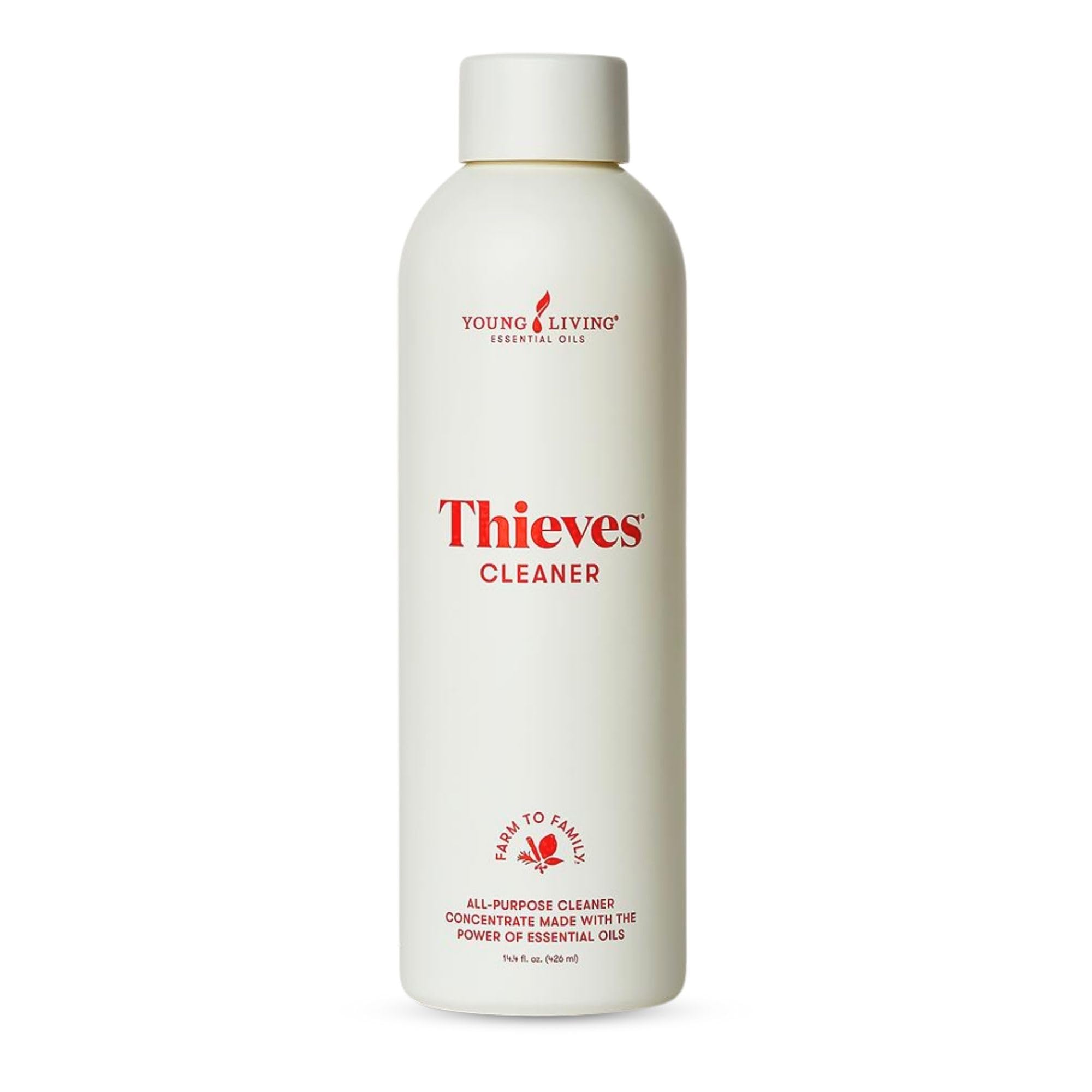 Young Living Thieves Nettoyant multi-surfaces, bouteille prête à l’emploi et polyvalente pour plan de travail