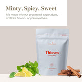 Young Living Thieves pastilles paquet duo, pour la famille.