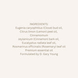 Huile polyvalente Young Living Thieves pour soins capillaires.