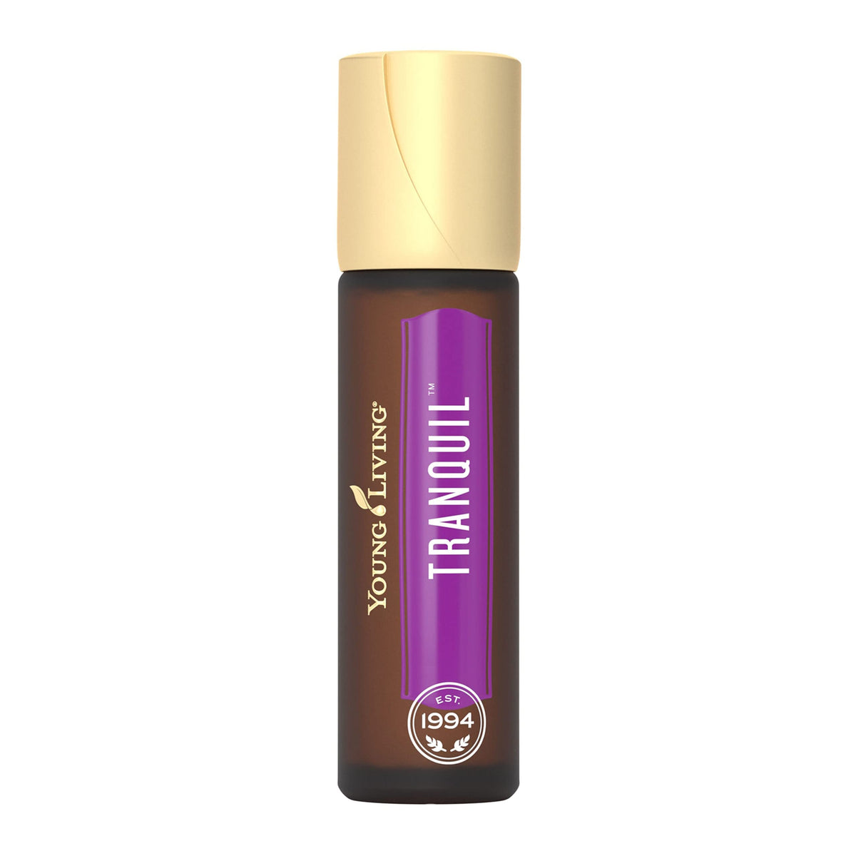 Tranquil Young Living roll-on bouteille 10 ml pour détente rapide.