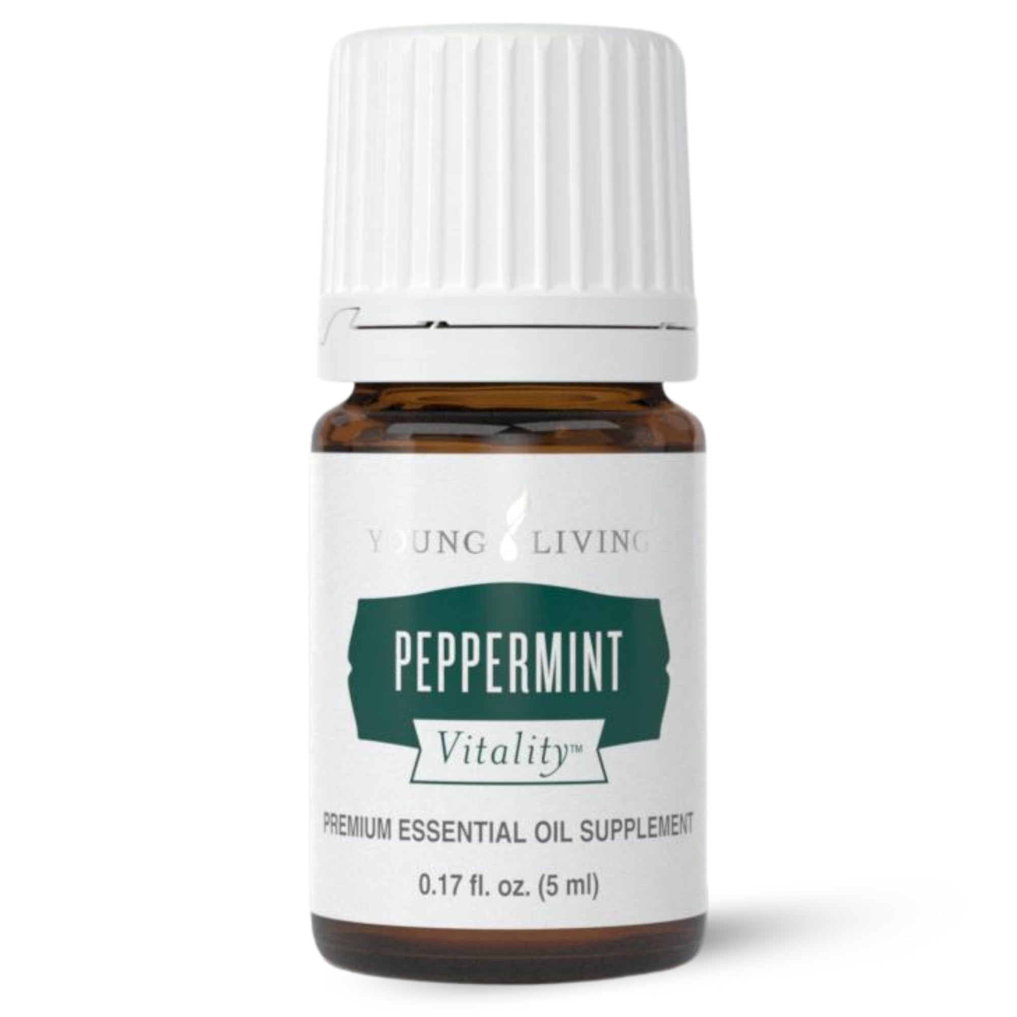 Vitalité Menthe Poivrée de Young Living : flacon 5 ml prêt à parfumer desserts