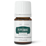 Vitalité Menthe Poivrée de Young Living : flacon 5 ml prêt à parfumer desserts