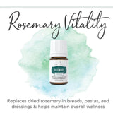 Young Living Vitalité Romarin – marinade et dressing relevés par une touche naturelle.