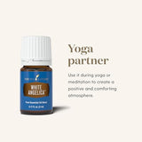 White Angelica, application-cou-poignets, favorise calme et concentration lors de la journée.