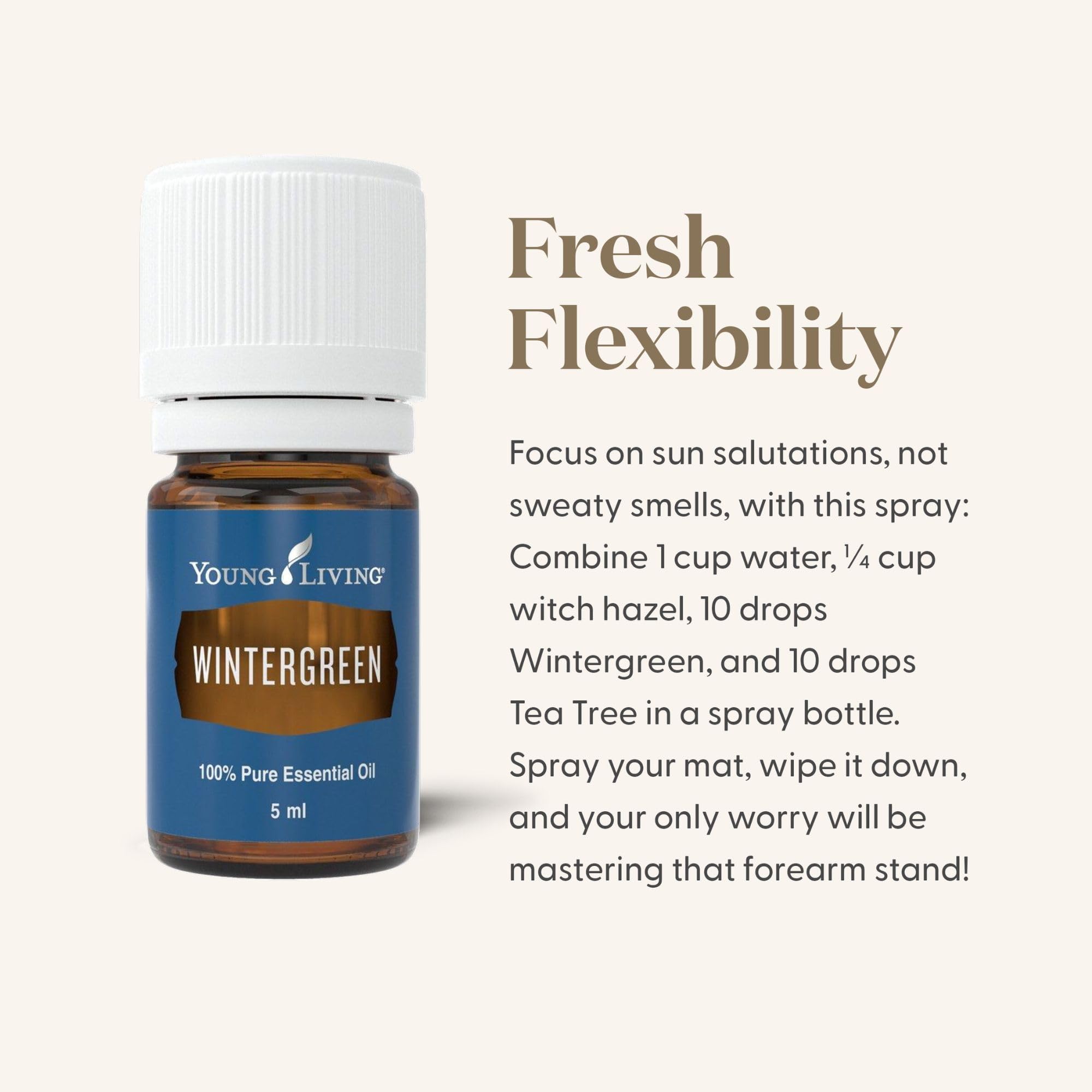 Gouttes Wintergreen pour application locale et routine quotidienne