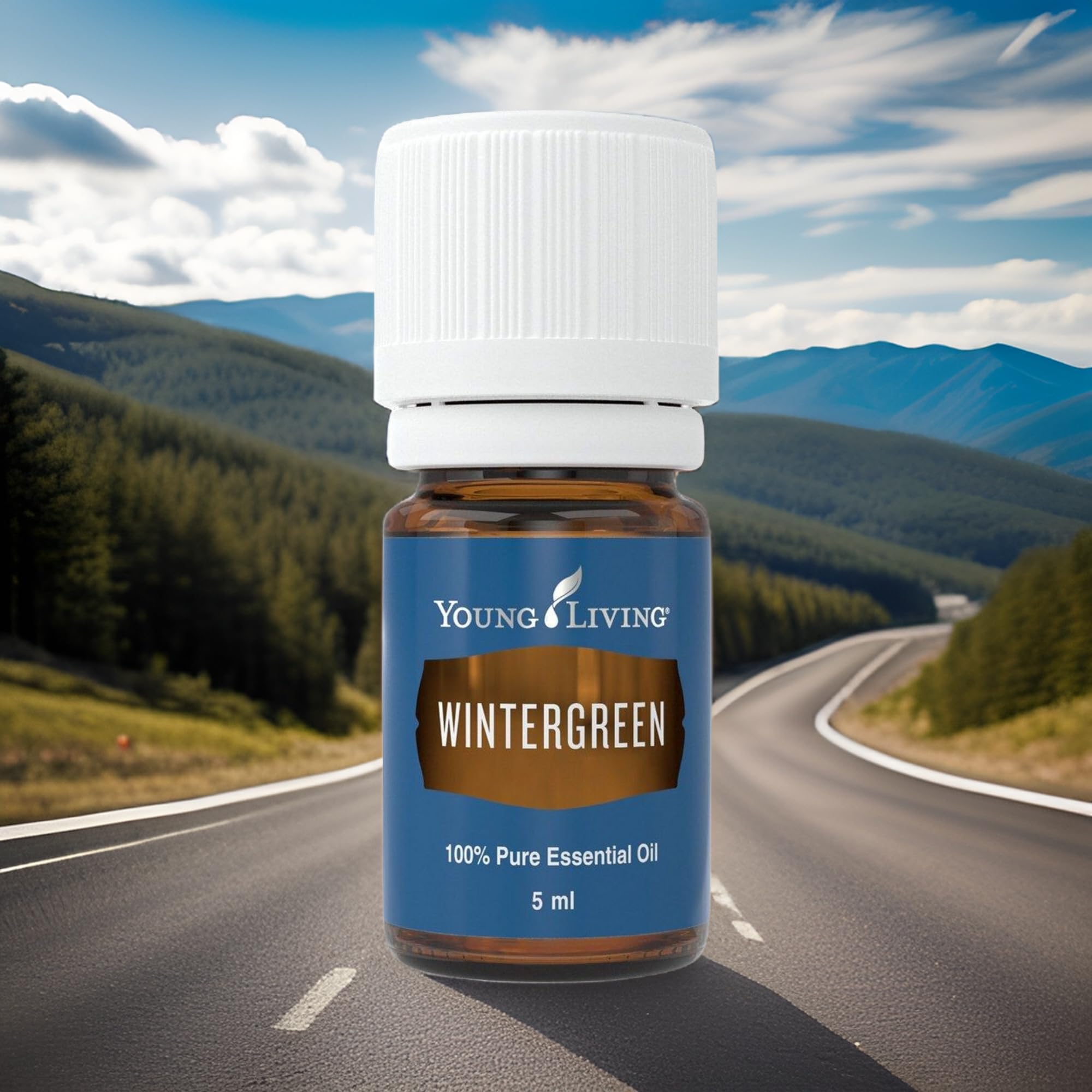 Massage avec Wintergreen Young Living, application en douceur