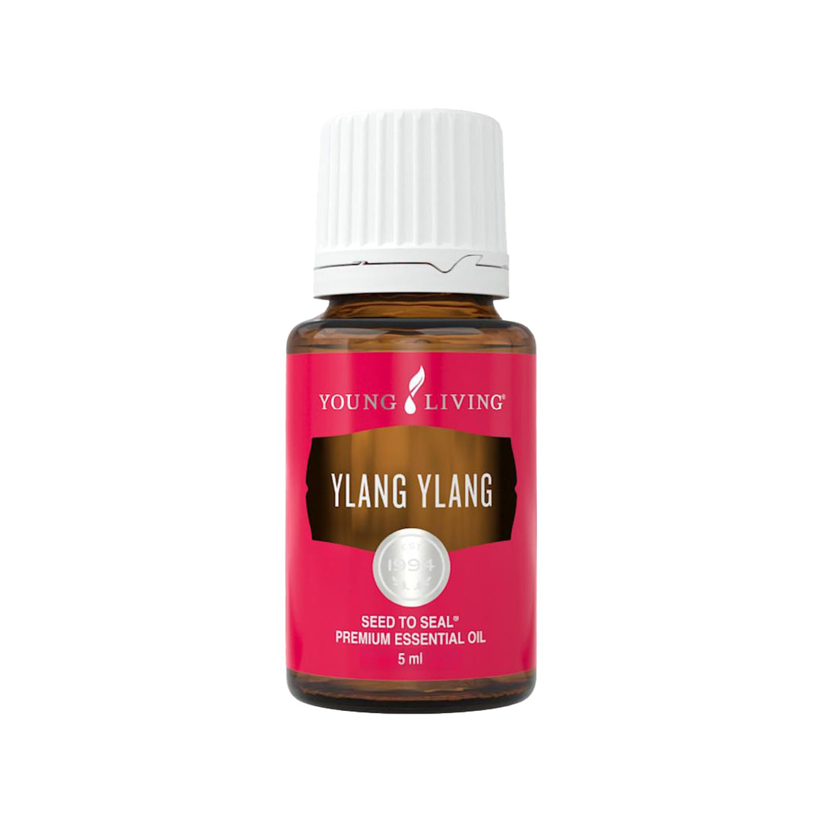 Huile essentielle Ylang Ylang Young Living, parfum florale apaisant pour la détente et l'aromathérapie.
