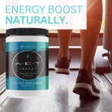 Étiquette ACT Energy affiche clairement les ingrédients pour choix éclairé.