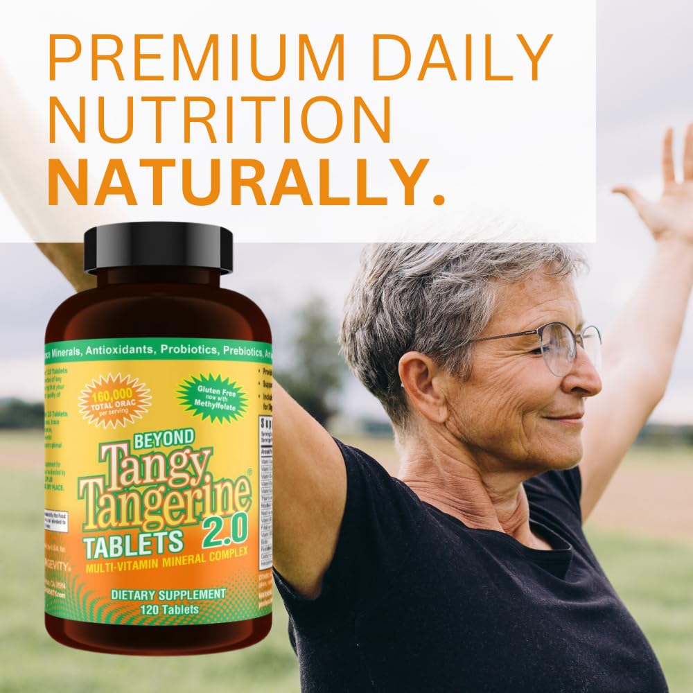 Comprimés sans sucre de Youngevity Beyond Tangy Tangerine.