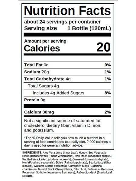 Ingrédients algues Body Balance, apport varié en nutriments pour le quotidien.