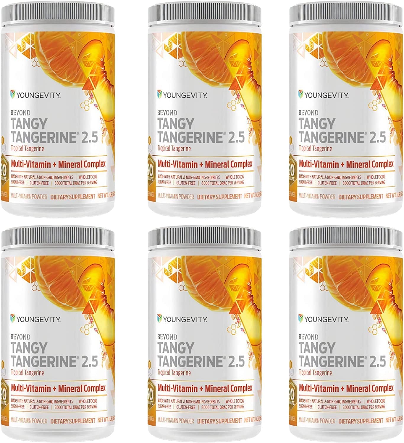Youngevity BTT2.5 Tropical Tangerine en poudre pour nutrition quotidienne, ORAC élevé