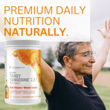 Bouteille Youngevity BTT25 Tropical Tangerine, dosage quotidien pratique