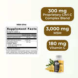 Emballage extérieur MSM Ultra Youngevity Freelife protégeant les nutriments.