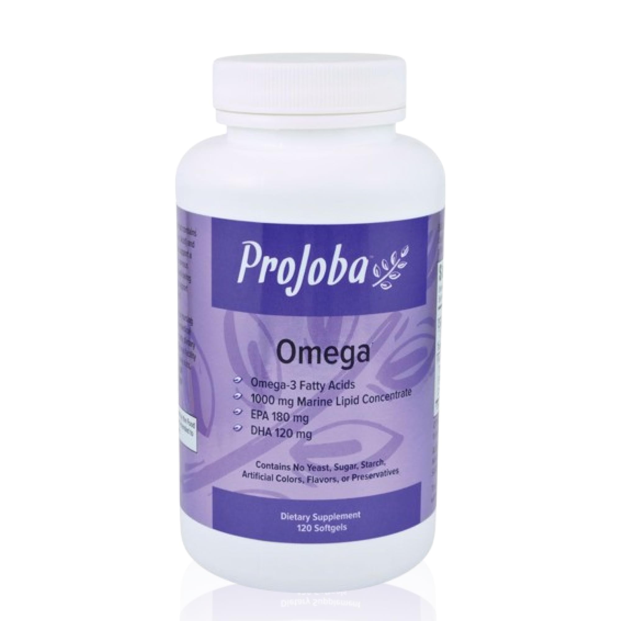 Projoba Omega dans la bouteille Youngevity, gélules faciles à intégrer à votre routine